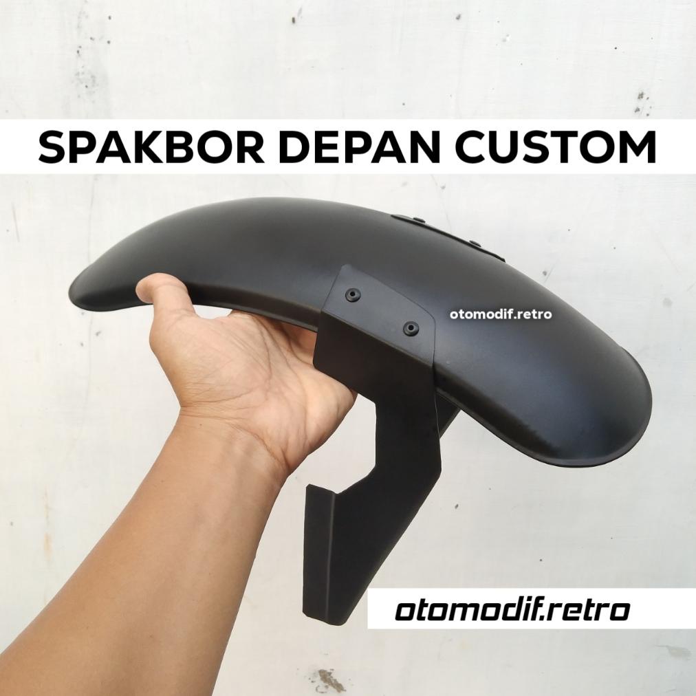 Jual Miliki Spakbor Selebor Depan Motor Custom Model Xsr Untuk Semua Motor Shopee Indonesia