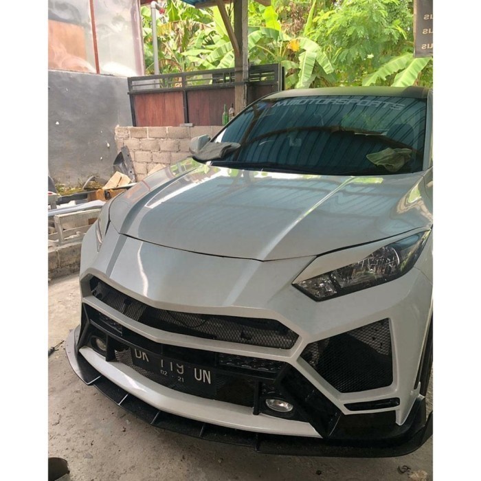Jual Bumper Bemper Bamper Body Kit Hrv Lambo Style .J Original Shopee Indonesia