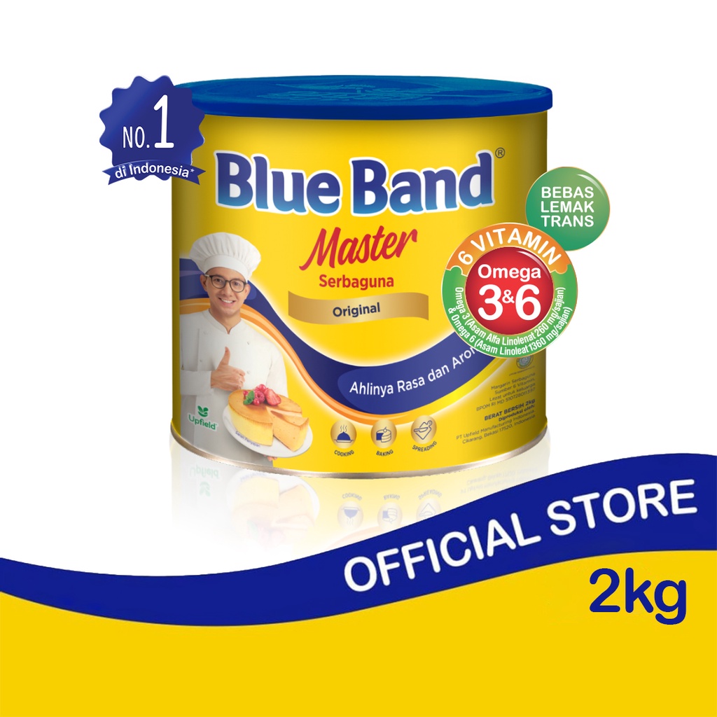 Jual Blue Band Master Original Margarin Masak 2 Kg | Shopee Indonesia