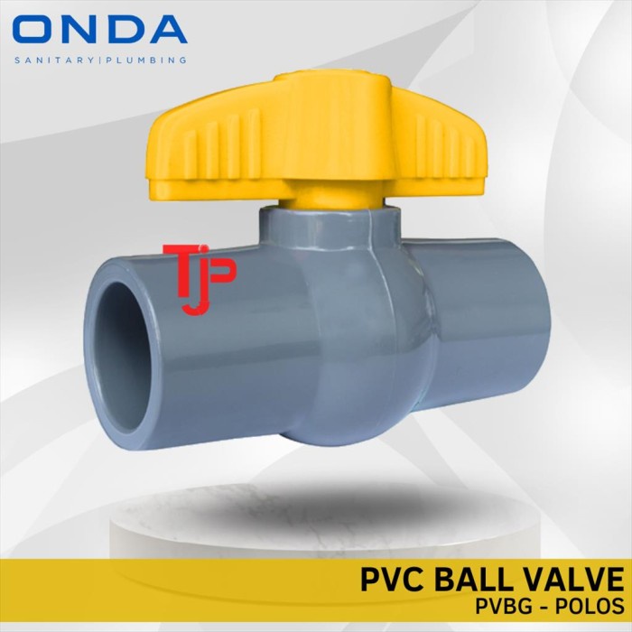 Jual Ball Valve Pvc Stop Kran Pvc Pvbg Onda Tanpa Drat Shopee Indonesia