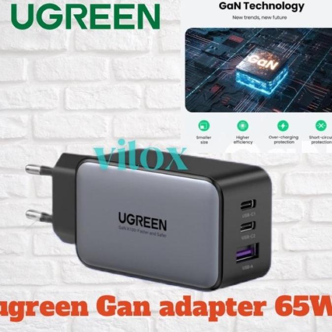 Jual Ugreen Adapter Fast Super Charger Pd Qc Afc Scp 3.0 4.0 Gan 65W