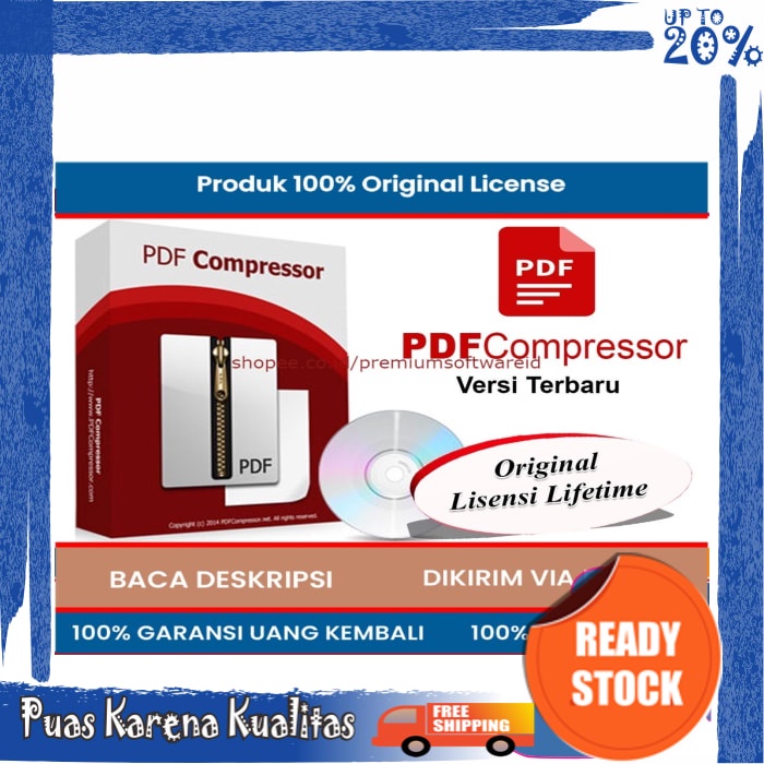 Jual AKTIF SELAMANYA License PDF Compressor 2022 FULL GARANSI | Shopee ...