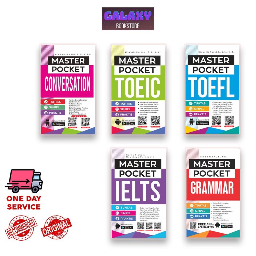 Jual Model Baru MASTER POCKET / KAMUS BAHASA / IELTS / TOEIC / GRAMMAR ...