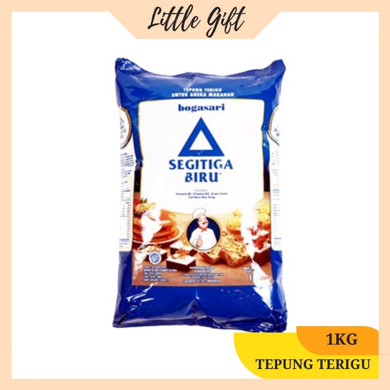 Jual Tepung Terigu Segitiga Biru Premium 1KG | Shopee Indonesia