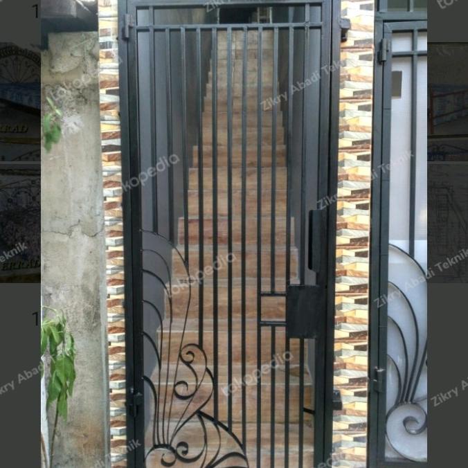Jual Pintu / Balkon / Pagar Besi Minimalis / Tralis / Railing Tangga