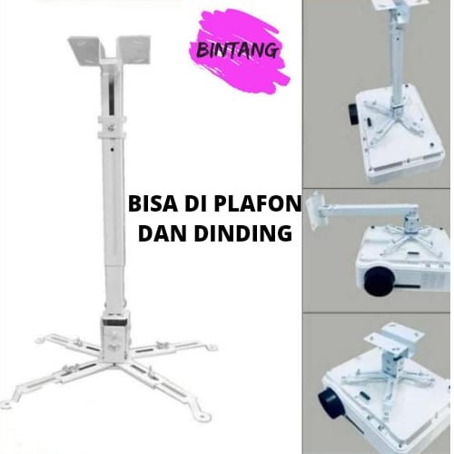 Jual Bracket Projector Gantung 1m Braket Proyektor 63cm100cm