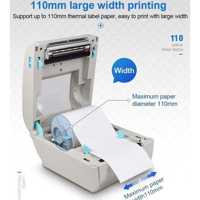 Jual Jual Barcode Printer Alamat Label Vsc Lp U Size Mm