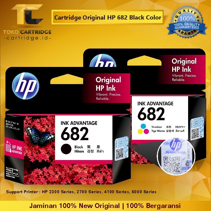 Jual Cartridge Tinta Hp Black Color Set Printer Promo Terbaru Tinta