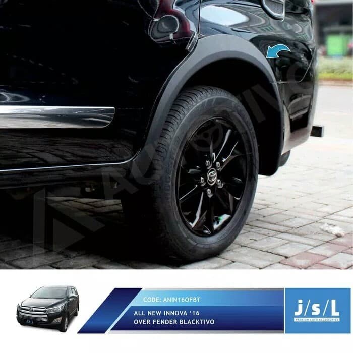 Jual Over Fender All New Innova Reborn Model Activo Blacktivo best ...