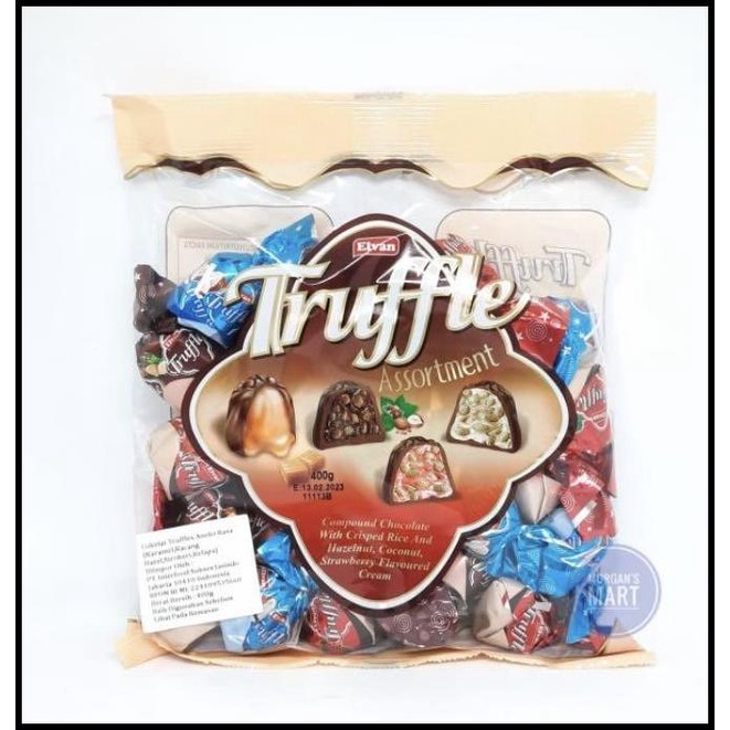 Jual Elvan Truffle 400Gr Elvan Truffle Chocolate Turkey Aneka Rasa