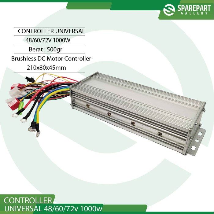 Jual Controller Universal Bldc 48/60/72V 1000W | Shopee Indonesia