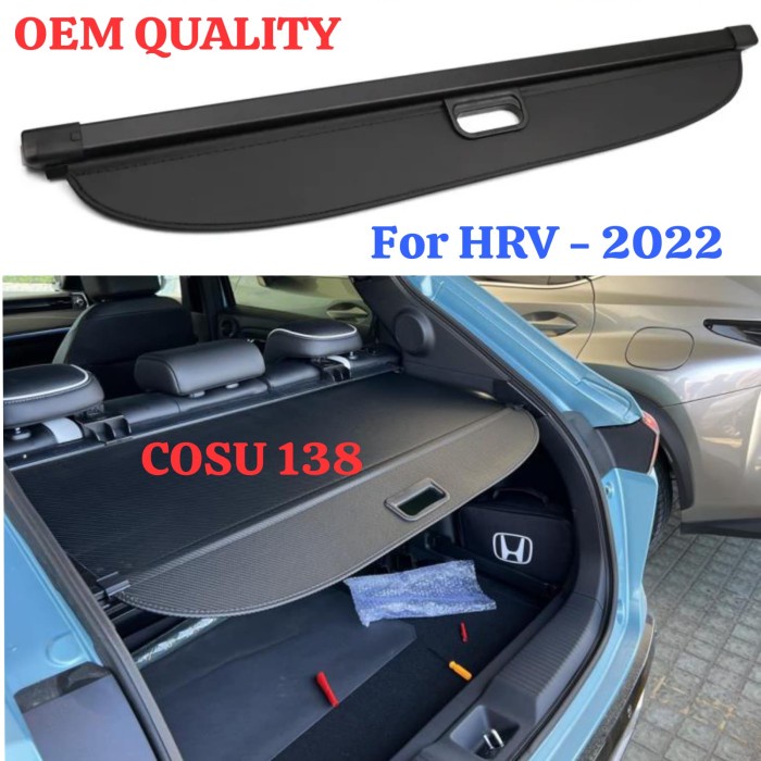 Jual COVER TONNEAU TUTUP PENUTUP BAGASI HONDA NEW HRV 2022 OEM QUALITY
