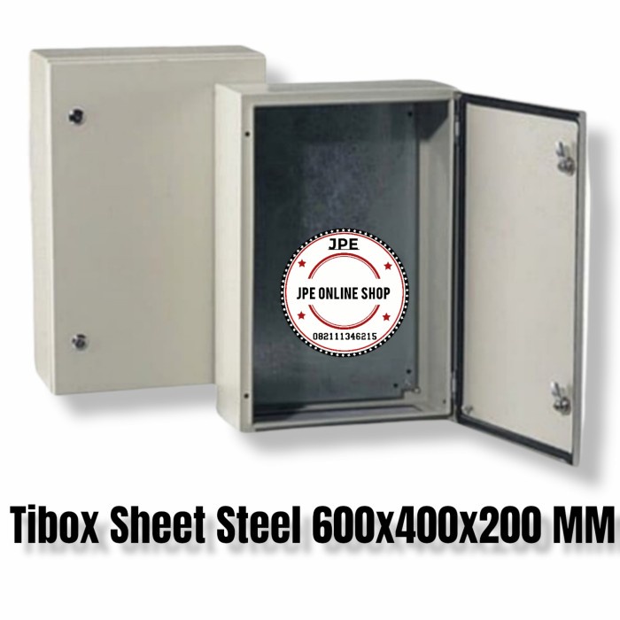 Jual Ori Tibox Box Panel Besi/Box Panel Sheet Steel 600X400X200 Mm Ip65 ...
