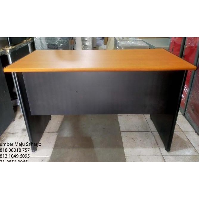 Jual ! Meja Kantor Kerja Office 120 1/2 Biro Sms List Laci Pintu ...