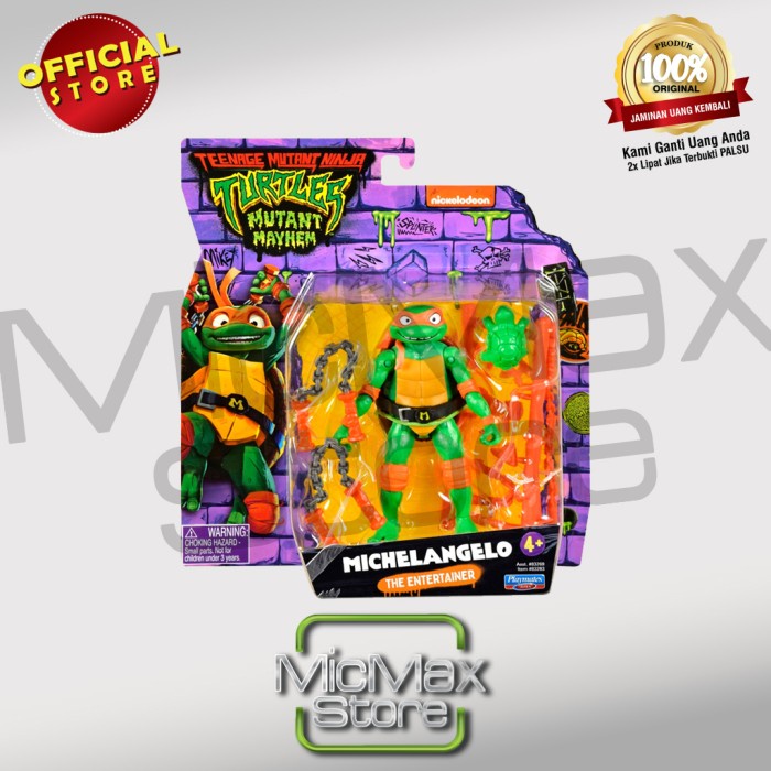 Jual Tmnt Movie Teenage Mutant Ninja Turtles Mayhem Basic Figure 83269 Shopee Indonesia 9570