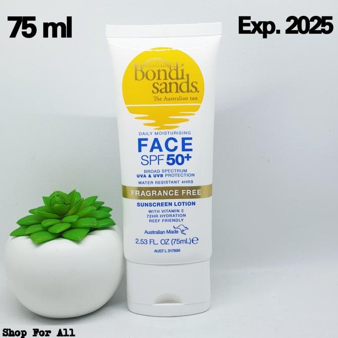 Jual BONDI SANDS Daily Moisturising Face Sunscreen SPF 50+ Lotion 75ml Shopee Indonesia