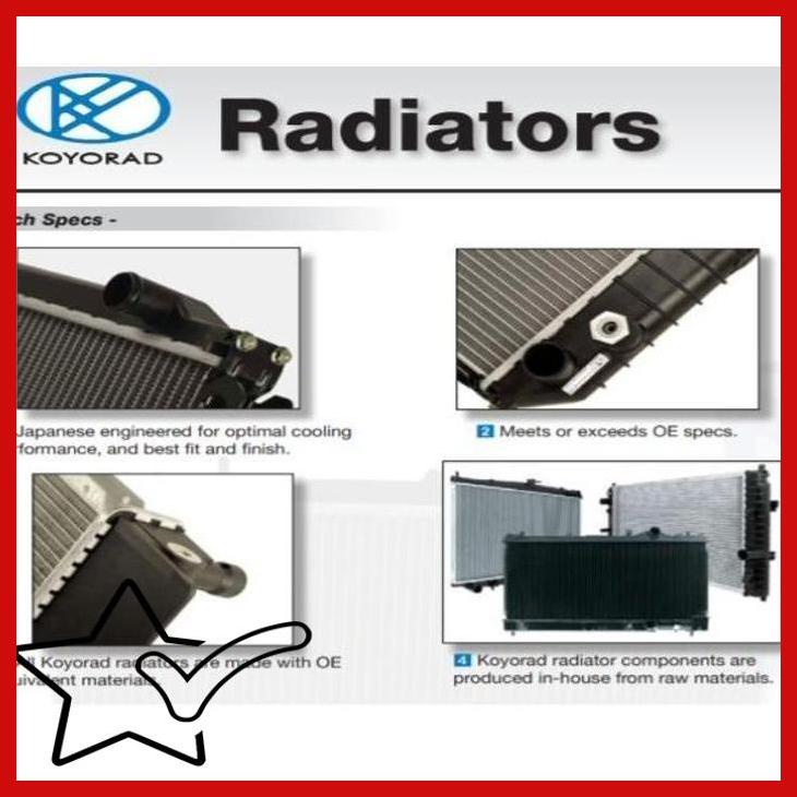 Jual RADIATOR FORD RANGER / EVEREST MANUAL KOYORAD [EJ] | Shopee Indonesia