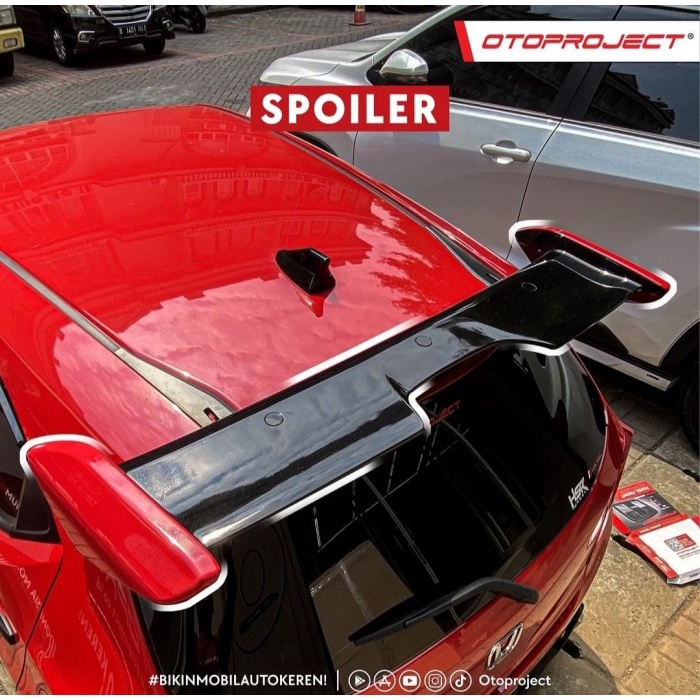 Jual Rear Spoiler Belakang Mobil All New Brio (Non Painting) Otoproject ...