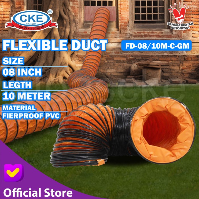 Jual Cke Flexible Duct Fd M C Gm Inch Meter Duct Hose