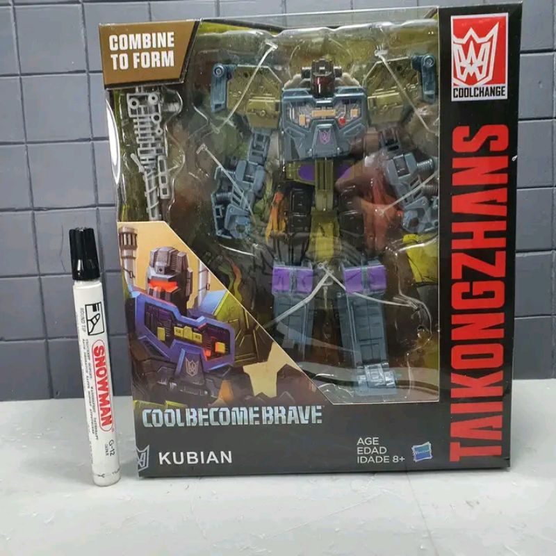 Jual Mainan action figureTransformer Coolbecomebrave boxbruticus ...