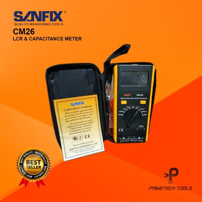 Jual Sanfix Cm26 Alat Ukur Kapasitor Multitester Lcr & Capacitance Meter Shopee Indonesia