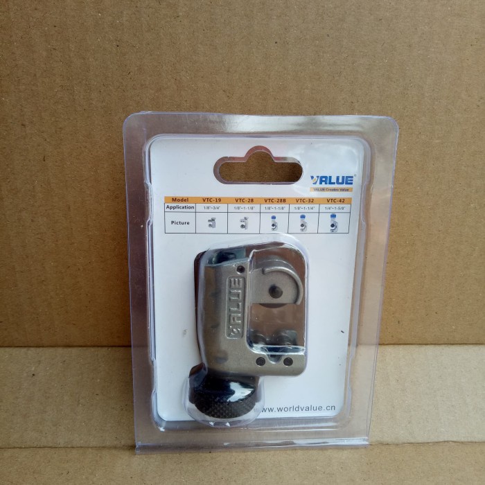 Jual New Cutter Pipa Value Vtc-19 1/8-3/4 - Sharp Tube Cutter Harga ...