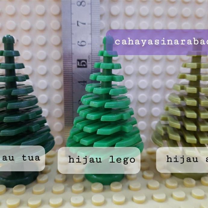 Jual Bricks Parts Accessories Lepin Bela Sy Sembo Pohon - Pine Tree ...