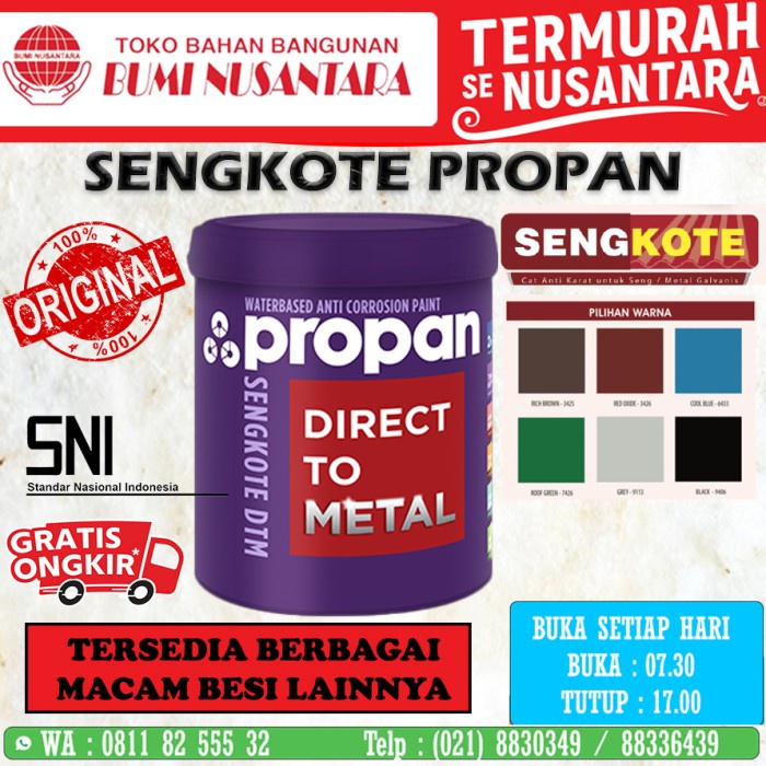 Jual Baru Sengkote Propan 1l Cat Galvanis Galvalum Seng Kote 1kg Shopee Indonesia 6438