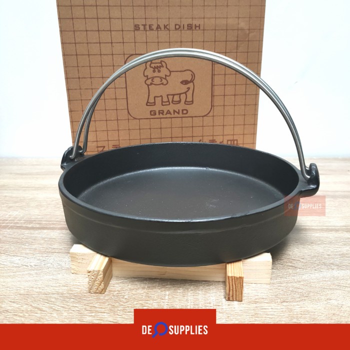 Jual Sukiyaki Pan Hotplate Bulat Tatakan Kangkung Hotplate Cast Iron