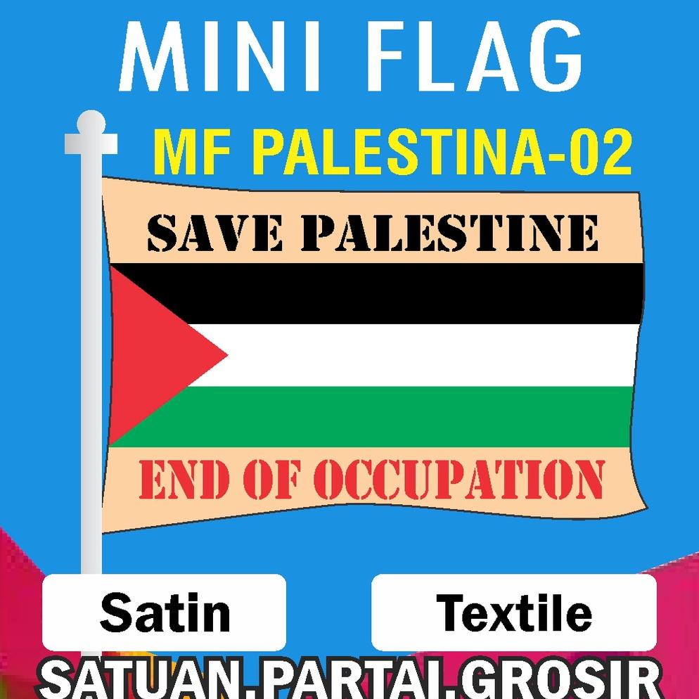 Jual Promio Bendera Palestina / Bendera Save Palestina / Cetak Bendera ...