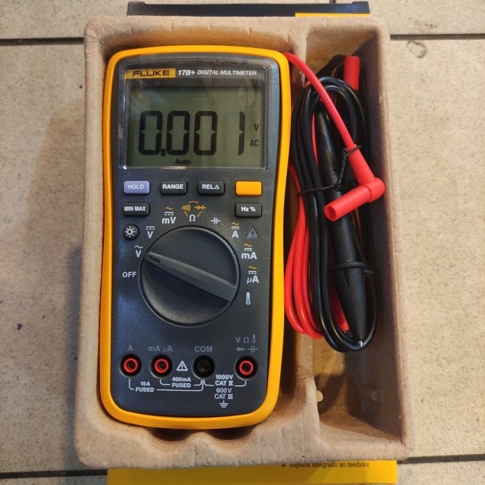 Jual Multitester Digital Digital Multimeter Fluke 17b Original Shopee Indonesia 