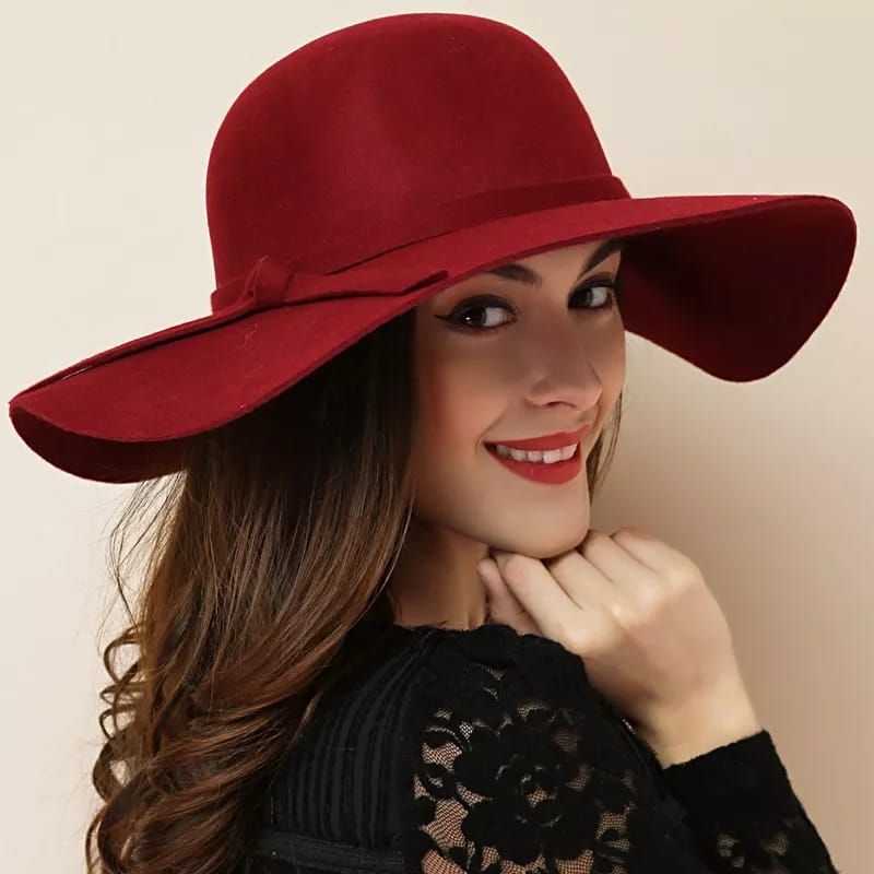 Jual topi floppy wanita lebar varian 5 warna-impot | Shopee Indonesia