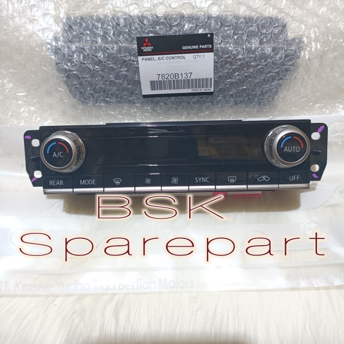 Jual [Original] Panel Digital Ac Assy All New Pajero Sport Facelift ...