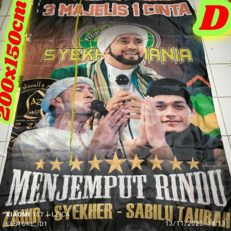 Jual Cod Bendera Syeckermania Giant Dan Mini Flag Majelis Sholawat ...