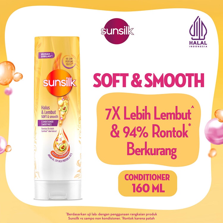 Jual Sunsilk Conditioner Smoothies Rambut Lembut Soft And Smooth Activ Infusion 160 Ml Shopee 7680