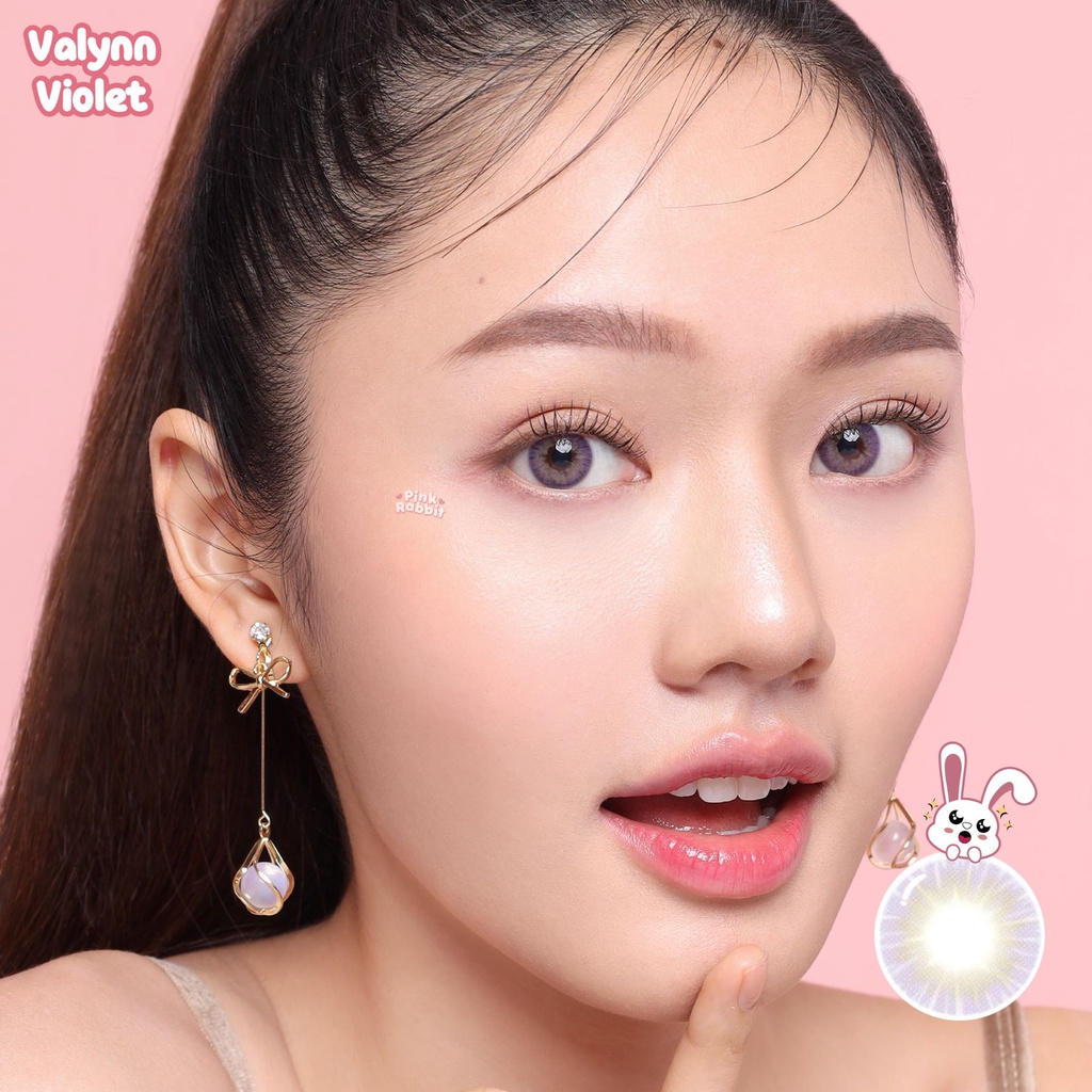 Jual Pinkrabbit Softlens Valynn Violet Softlens Normal Minus S D Shopee Indonesia