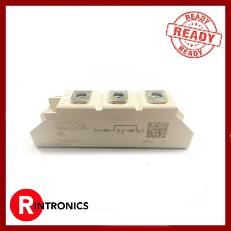 SEMIKRON SKN70/08 Diode – Gleichrichter Mit Schraubverbindung, 800 V, 94 A, Gehäuse E12, M8