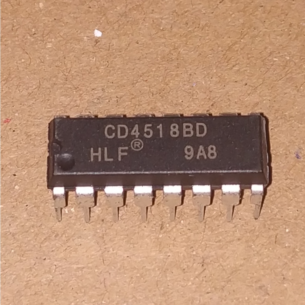 Jual IC 4518 CMOS CD4518 HCF4518 TC4518 MC14518 CD4518BD CD4518BE ...
