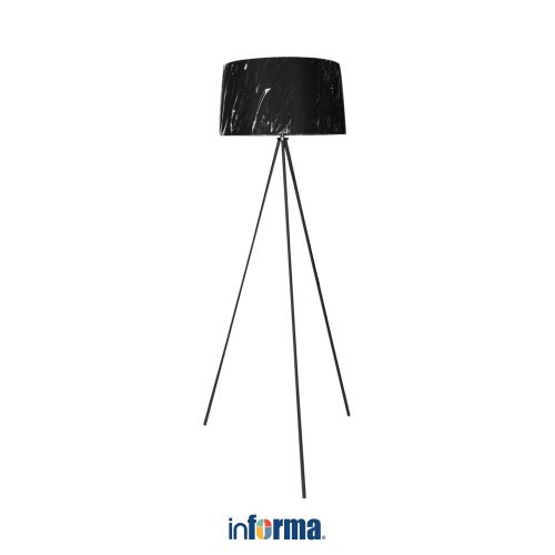 Jual Informa Lampu Lantai Tripod - Hitam Standing Floor Light Lampu ...