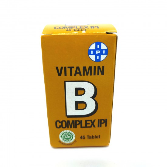 Jual Vitamin B Complex Ipi Untuk Kebutuhan Vitamin B Kompleks 45