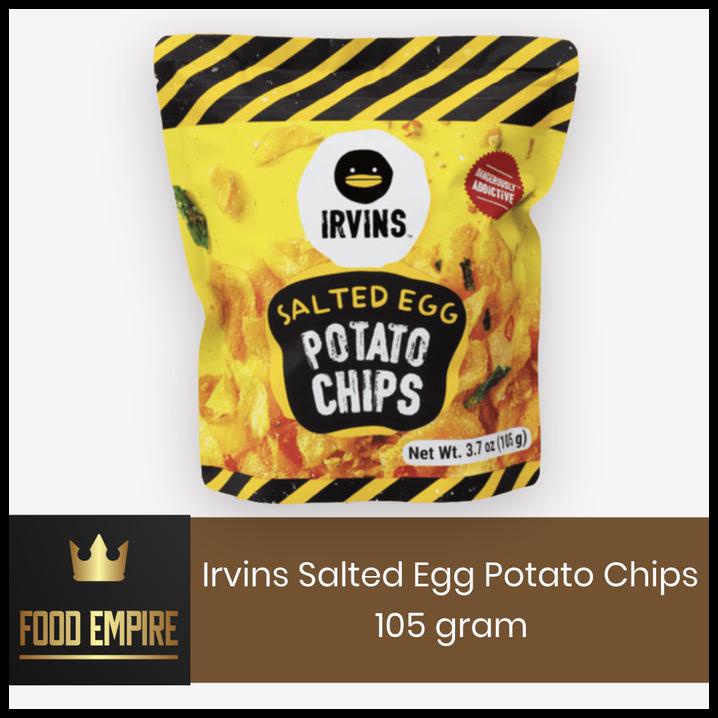 Jual Irvins Salted Egg Potato Chips 105 Gram Shopee Indonesia