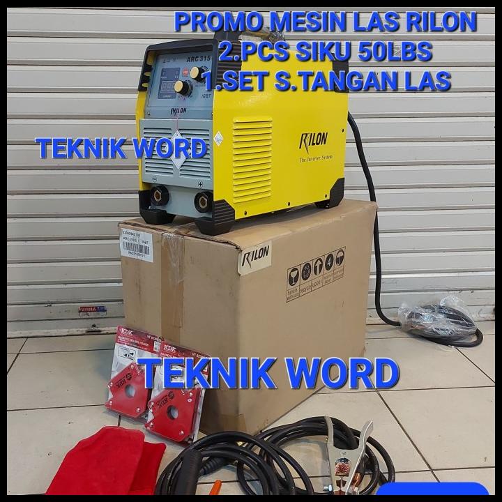 Jual Mesin Las Inverter Rilon Arc G Phase Trafo Las Rilon Arc