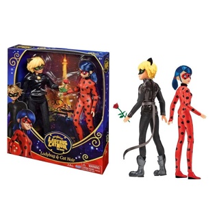 Miraculous Ladybug Mission Accomplished Ladybug & Cat Noir 2-Pack Doll