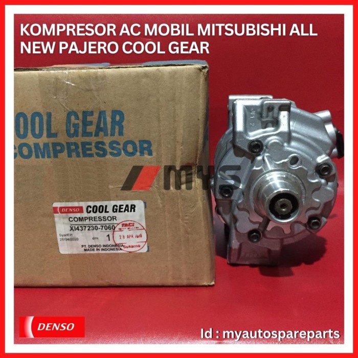 Jual Compresor Kompresor Ac Mobil Mitsubishi New Pajero Original Denso Shopee Indonesia