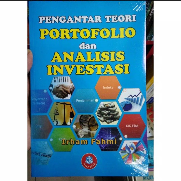 Jual Buku Pengantar Teori Portofolio Dan Analisis Investasi | Shopee ...