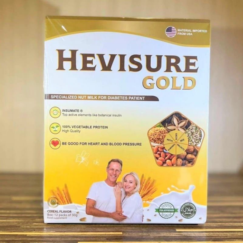 Jual Hevisure Gold Milk Susu Obat Diabetes Dan Kencing Manis Pankreas