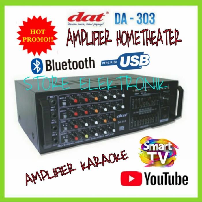 Jual Amplifier DAT DA 303 / Ampli Karaoke / Ampli Home Theater