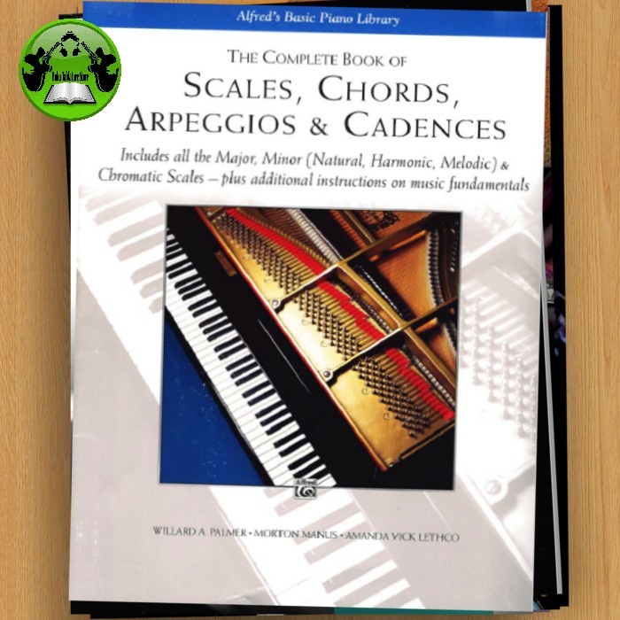 Jual Ready Buku Partitur Basic Piano Library Scales/Chords/Arpeggio