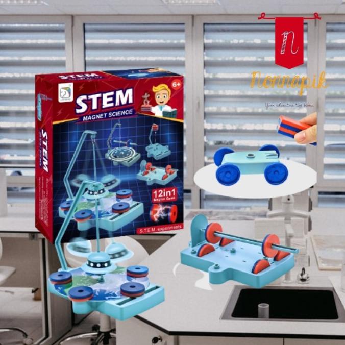 Jual Mainan Anak Stem Magnet Science 12In1 Sains Edukasi Eksperimen ...