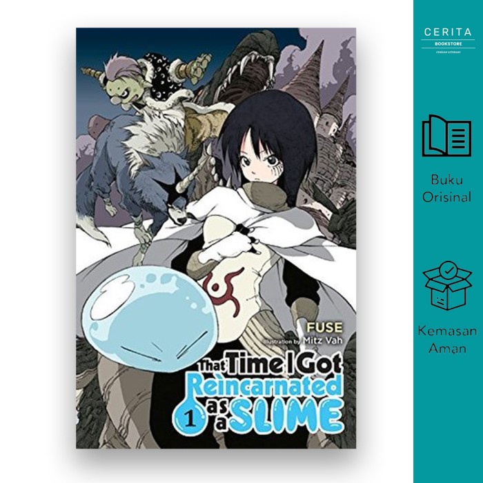 Jual [COD] That Time I Got Reincarnated As A Slime Vol. 1 Light Novel ...